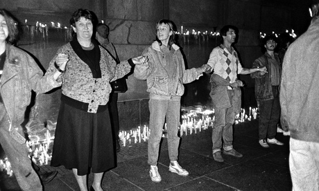 Monday demonstrations in Leipzig, East Germany - 1989