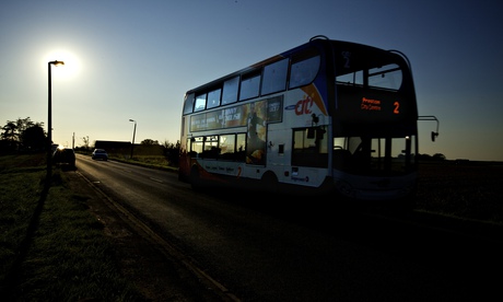 A rural bus service in Lancashire