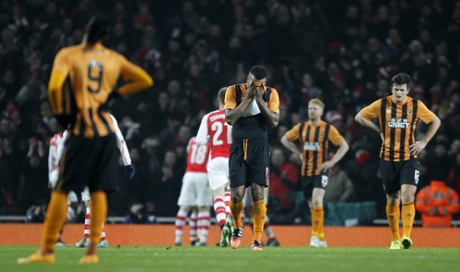 It's all over for Hull City for another year.