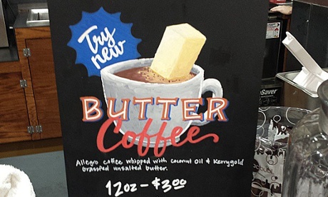 Butter coffee -- helping you lose weight in 2015?