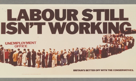 One of the famous Conservative campaign posters from 1978