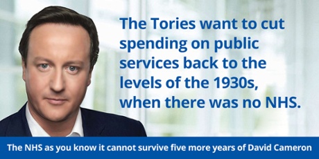 Labour's election poster.