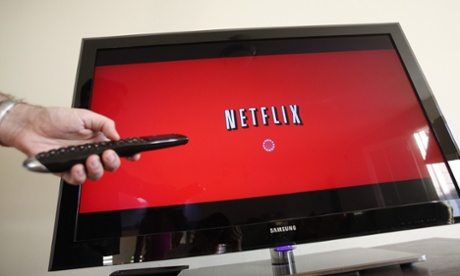 Netflix at work on a Samsung TV.