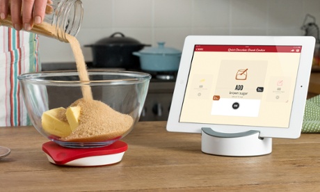 The Drop kitchen connected scale and recipe app.