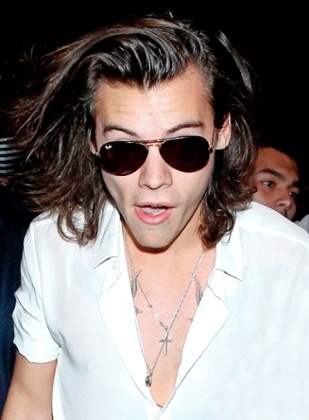 Harry Styles goes pretty low