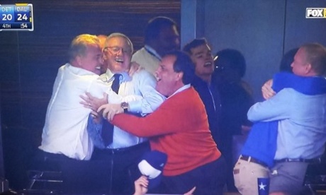 Chris Christie: hug it out.