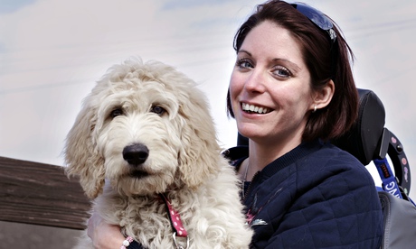 Adorable … Lola with owner Colette in Six Puppies And Us. Photograph: Britta Jaschinski/RDF Televisi