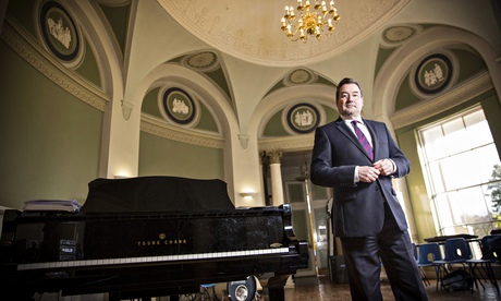 Alun Jones, the first male head of the Girls' Schools Association, and headmaster at St Gabriel's sc