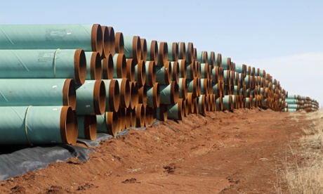 Keystone XL pipes