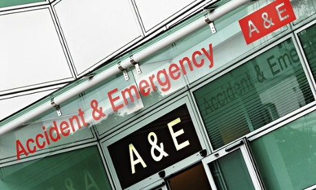 In the seven days to 7 December, 286,429 patients sought treatment from NHS A&E departments across E