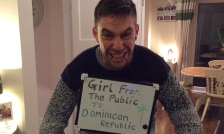 John has set up the Twitter hashtag #girlfromthepublictothedominicanrepublic to help him find a companion