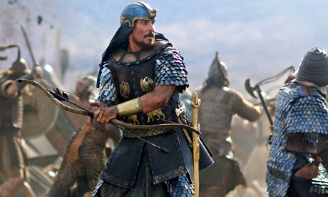 Christian Bale as Moses in Exodus: Gods and Kings. Photograph: Allstar/20TH Century Fox