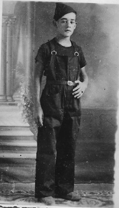 My father, aged 13, three months after the Spanish civil war had begun.