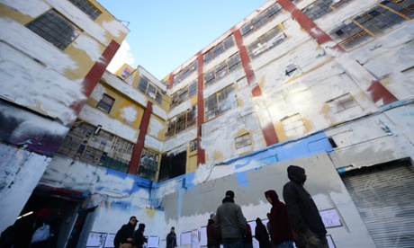 New York's famous graffiti spot 5Pointz stands defaced with white paint on 19 November 2013. The renowned haven for urban graffiti artists was demolished to make way for luxury apartments.