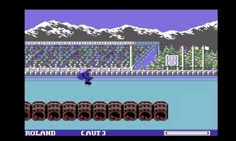 German barrel jumping.