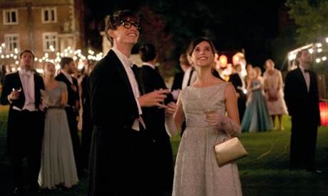 Eddie Redmayne and Felicity Jones in The Theory of Everything