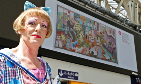 'Art Everywhere'  Exhibition Launch at Waterloo Station, London, Britain - 16 Jul 2014