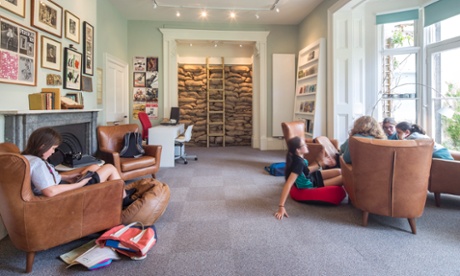 Cabinet of curiosities library at Stephen Perse school