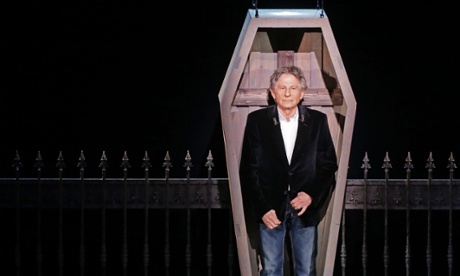 Roman Polanski performing in Dance of the Vampires at the Mogador theater in Paris, 17 March 2014