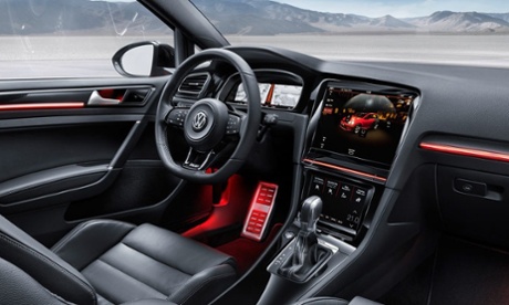 The Volkswagen Golf R Touch Concept car.