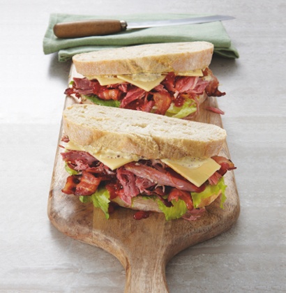 Yotam Ottolenghi's decadent ham hock sandwich