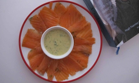 River Cottage Fish Book's gravadlax