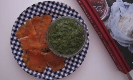 Diana Henry's gravadlax with Trina Hahnemann's sauce