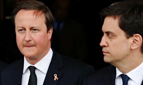 David Cameron and Ed Miliband