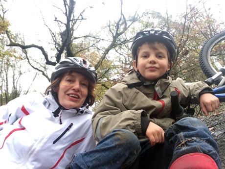 Zoe Williams and Thurston get down and muddy