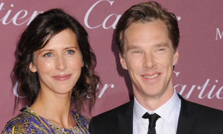 Sophie Hunter and Benedict Cumberbatch at the Palm Springs film festival gala, 4 January 2015.