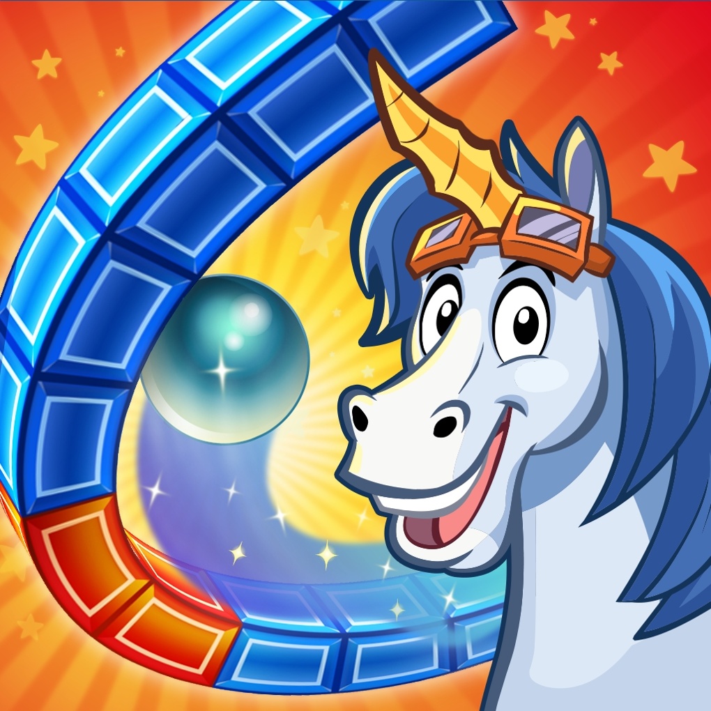 Peggle blast game app logo