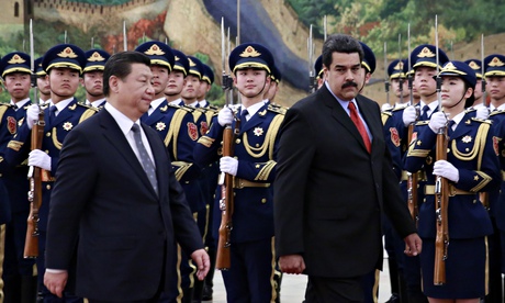 Xi Jinping and Nicolás Maduro
