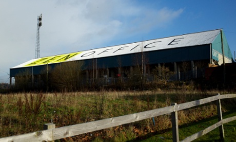 Boundary Park, home of Oldham Athletic.
