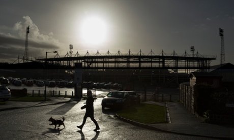 Boundary Park, home of Oldham Athletic.