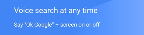 Android Tip #18: Wake screen with your voice