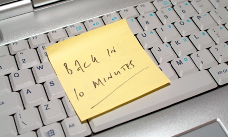 Handwritten Post-it note