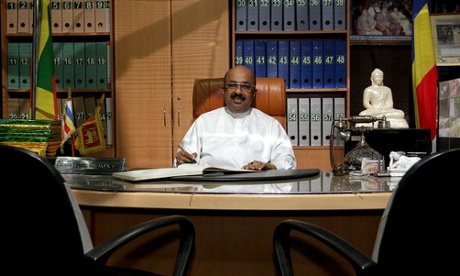 Sri Lanka's Royal Astrologer Sumanadasa Abeygunawardena