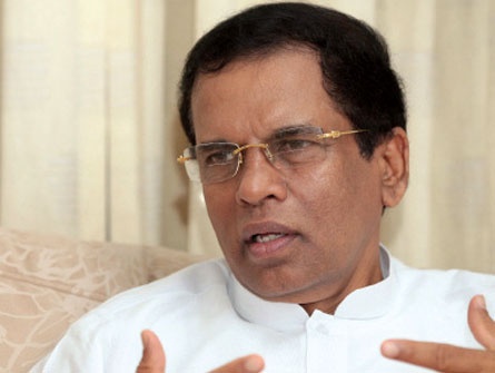 Sri Lanka's President-elect Maithripala Sirisena