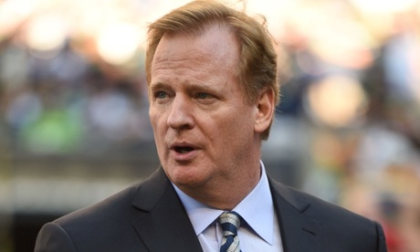 NFL commissioner Roger Goodell 