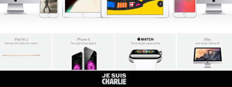 je suis charlie apple website