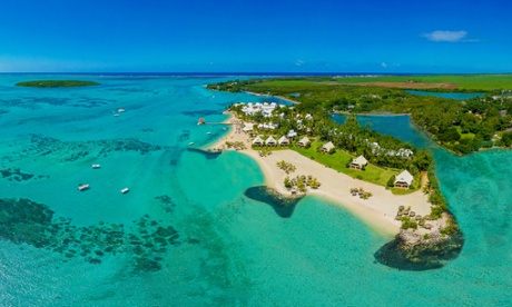 Preskil Beach Resort from the air