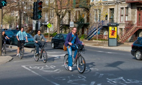 A cycle lane