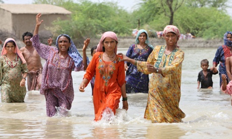 Flooding disaster, Shadhat Kot, Pakistan