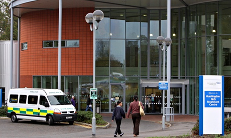 HINCHINGBROOKE HOSPITAL IN HUNTINGDON. Image shot 2011. Exact date unknown.