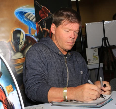 Comic book creator Rob Liefeld at the Amazing Las Vegas Comic Con.