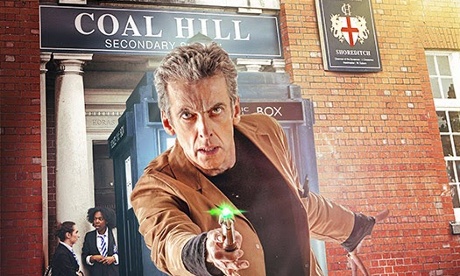 Doctor Who on an earlier visit to Coal Hill school