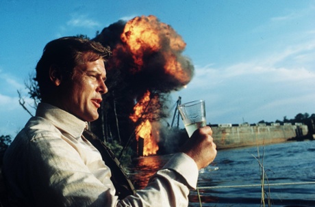 Roger Moore in Live and Let Die
