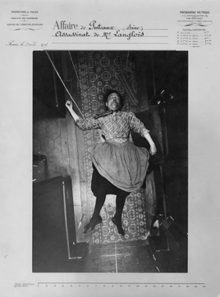 Death vision ... Alphonse Bertillon's Murder of Madame Langlois, 5 April 1905.