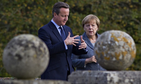 The German Chancellor Angela Merkel Meets David Cameron At Chequers