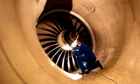 Rolls hit by reports of EU investigation into aircraft maintenance contracts.
